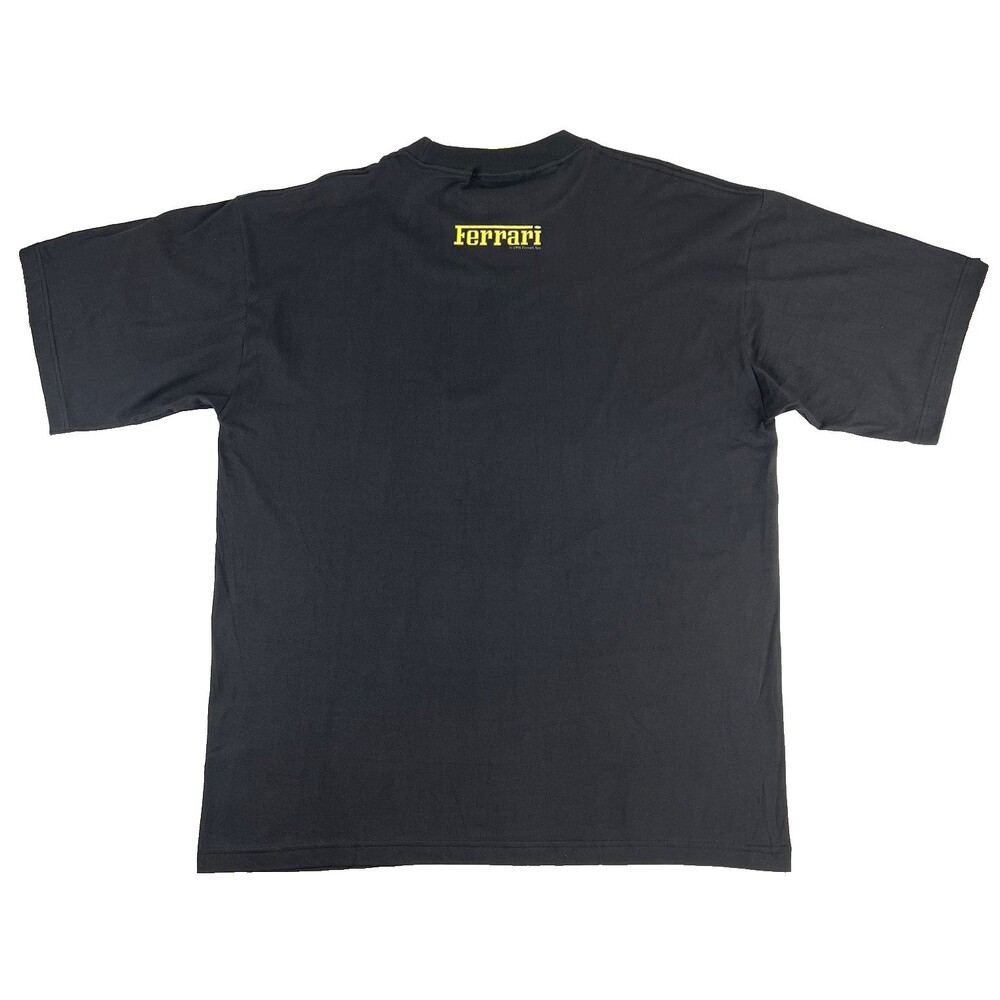 Vintage 1996 FERRARI F310 Black F1 Racing T Shirt Mens XL Short Sleeve - Picture 3 of 7